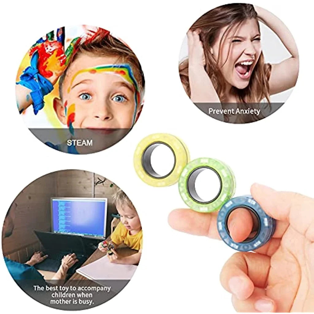 Magnetic Rings Toy by NEXO