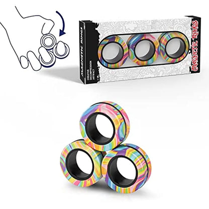 Magnetic Rings Toy by NEXO