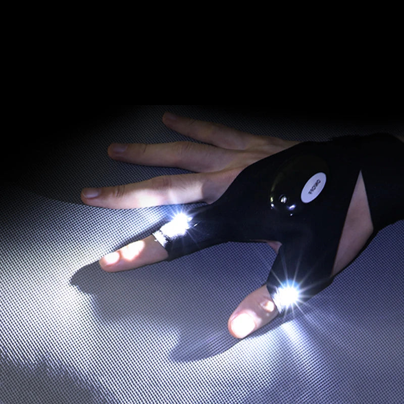 LED Flashlight Waterproof Glove by BADOO