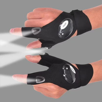 LED Flashlight Waterproof Glove by BADOO